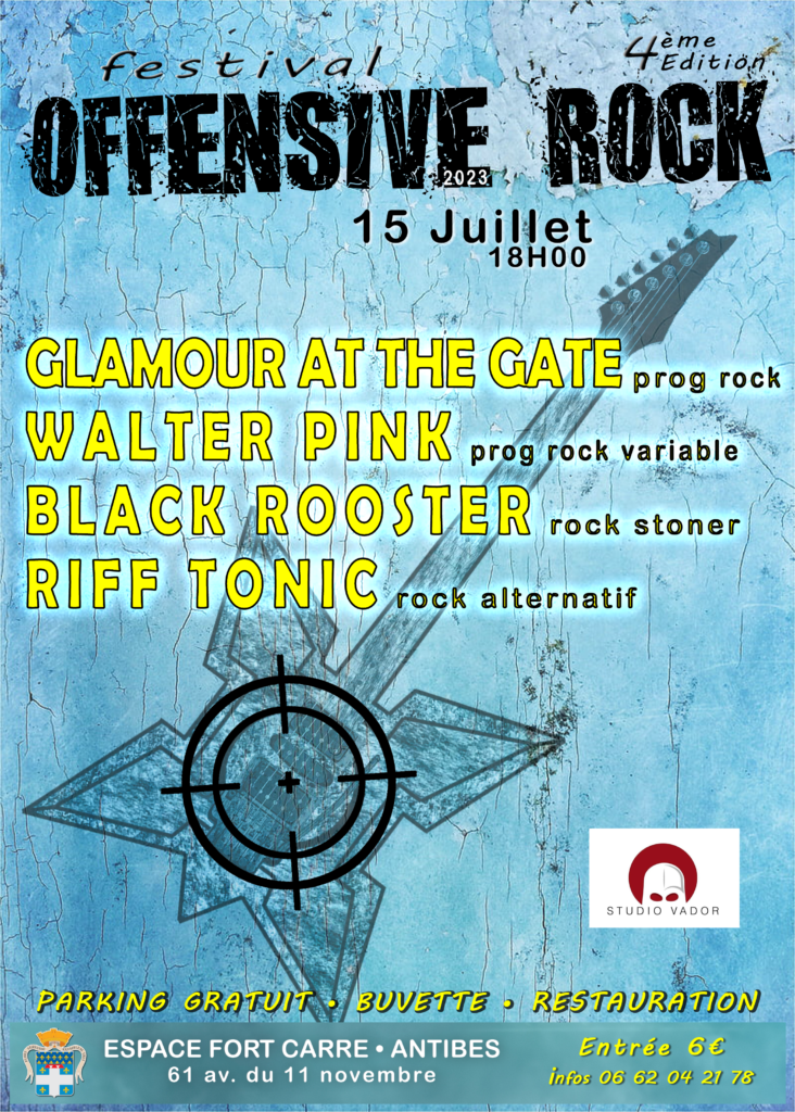 Festival offensive rock antibes